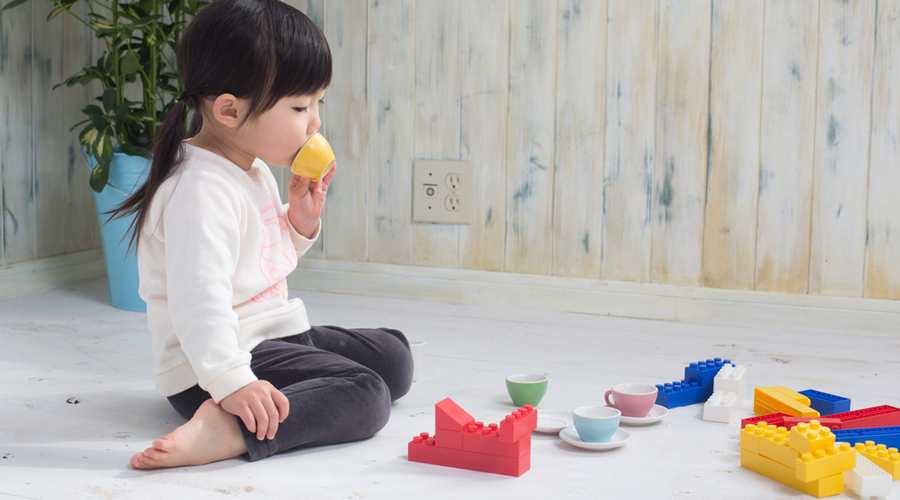 子供の成長を促す収納スペース