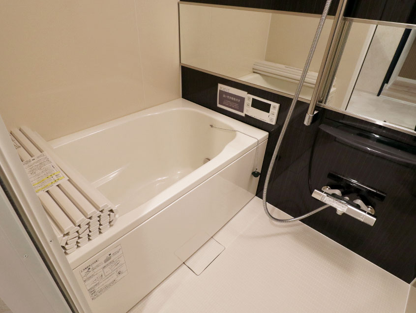 いつでも快適なバスタイムを楽しめる追い焚き機能付き いつでも快適なバスタイムを楽しめる追い焚き機能付き