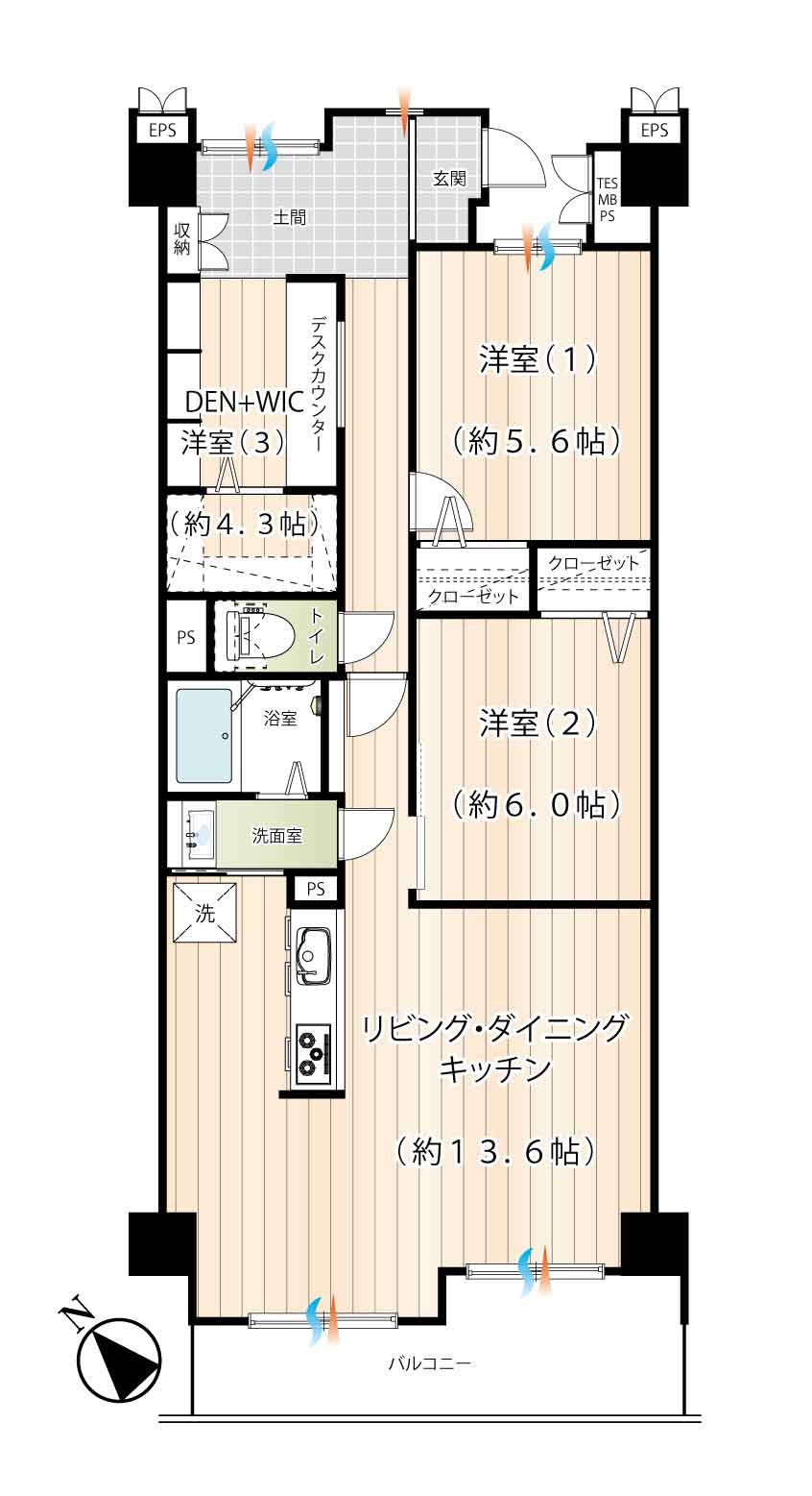 プララ杉田 成約済 横浜市磯子区 マンション 8階 3ldk 0万 リバリノ 仲介手数料無料 横浜市のリノベーション中古マンションサイト